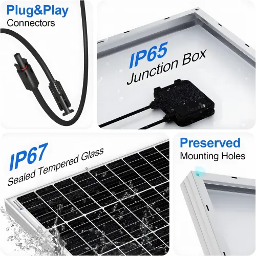 Солнечная панель UKC SA-360, 36V, 360W 195*99*4 - фото 5