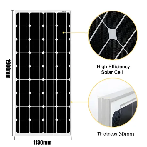 Солнечная панель UKC SA-450, 41.97V, 450W 190*113*3 - фото 3