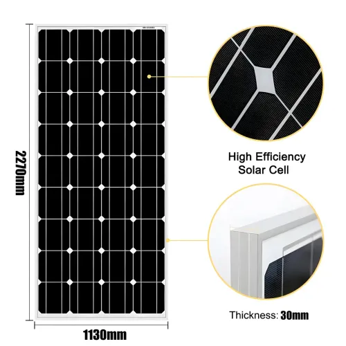 Солнечная панель UKC SA-540, 41.97V, 540W, 227*113*3 - фото 7