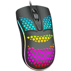 Мышка компьютерная игровая UKC RX M802 RGB LED, 3200 DPI