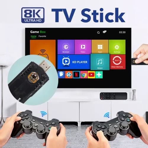 Игровая приставка GAME BOX X8, 10000+ Игр, 14 эмуляторов, Android - фото 2