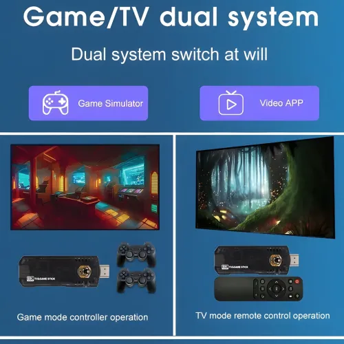 Игровая приставка GAME BOX X8, 10000+ Игр, 14 эмуляторов, Android - фото 5