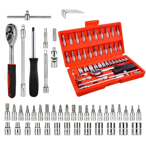 Набор инструментов Piece Tool Set 46 предметов в ударопрочном кейсе - фото 5