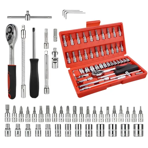 Набор инструментов Piece Tool Set 46 предметов в ударопрочном кейсе - фото 2
