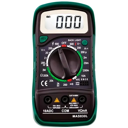 Мультиметр цифровой MZ MAS830L - фото 6