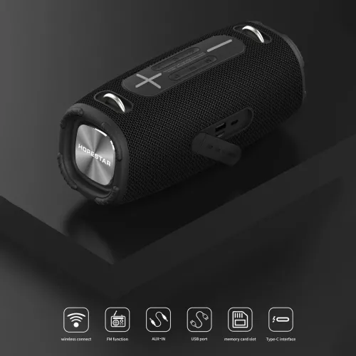 Портативна бездротова колонка Hopestar H50, 20w, водонепроникна - фото 3