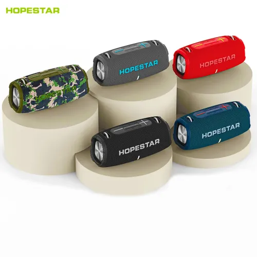 Портативна бездротова колонка Hopestar H50, 20w, водонепроникна - фото 5