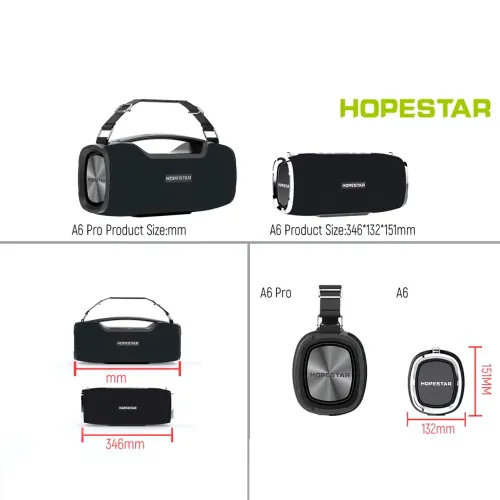 Колонка бездротова Hopestar A6 pro, 55 W, із захистом від води - фото 4