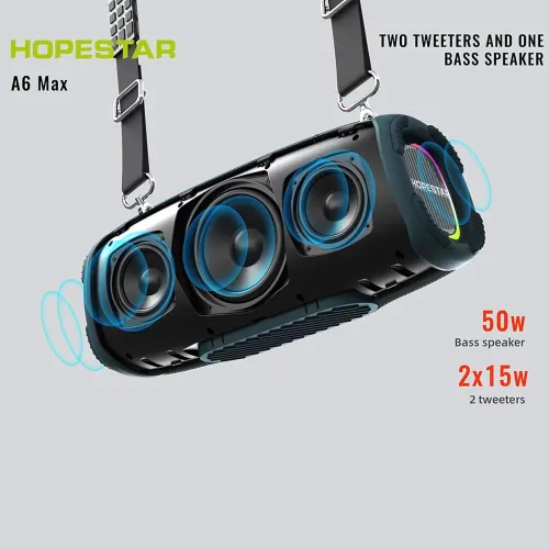 Бездротова колонка Hopestar A6 Max, 80 W, 12000 mAh - фото 6