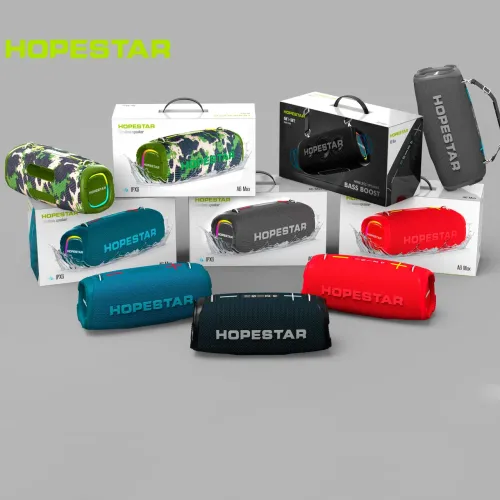 Бездротова колонка Hopestar A6 Max, 80 W, 12000 mAh Червоний - фото 2