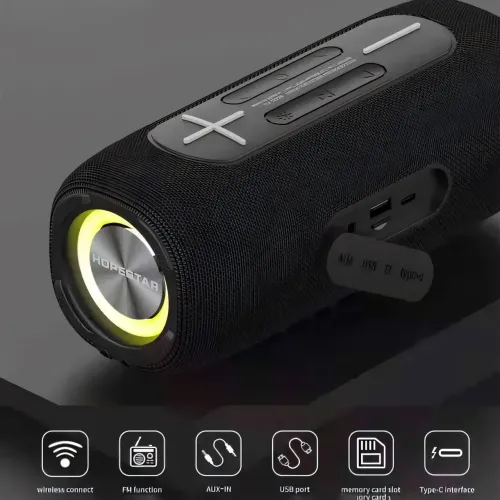 Портативна бездротова Колонка Hopestar P32, 20w, 3000 mAh, Вологозахищена Ipx 7 - фото 7