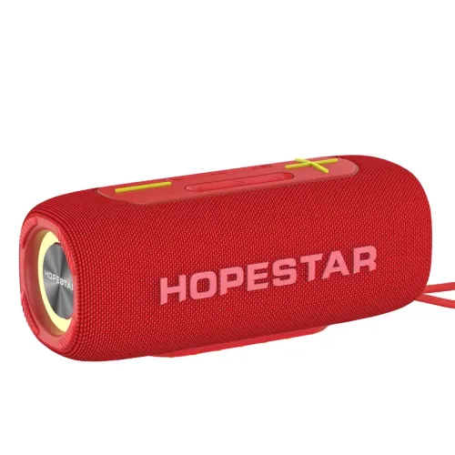 Портативна бездротова Колонка Hopestar P32, 20w, 3000 mAh, Вологозахищена Ipx 7 Червоний