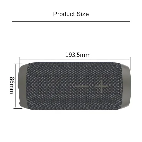 Портативна Bluetooth-колонка Hopestar P7, 10w, 2000 mAh, вологозахищена - фото 8