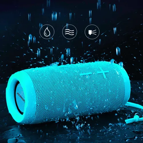 Портативна Bluetooth-колонка Hopestar P7, 10w, 2000 mAh, вологозахищена Сірий - фото 5