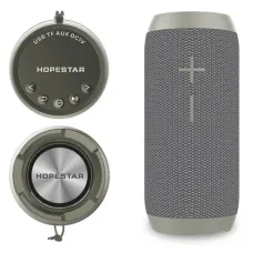 Портативна Bluetooth-колонка Hopestar P7, 10w, 2000 mAh, вологозахищена Сірий