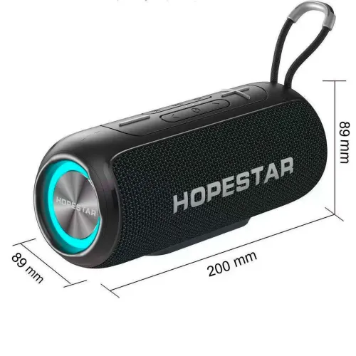 Колонка бездротова Hopestar p26, 10 W, 2400 mAh, Вологозахищена Ipx 7 - фото 7