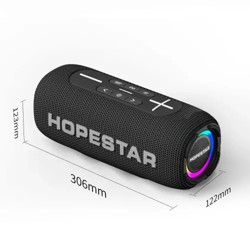 Портативна бездротова колонка Hopestar P32max, 55 W, 8800 mAh, Захист від вологи Ipx 7 - фото 9