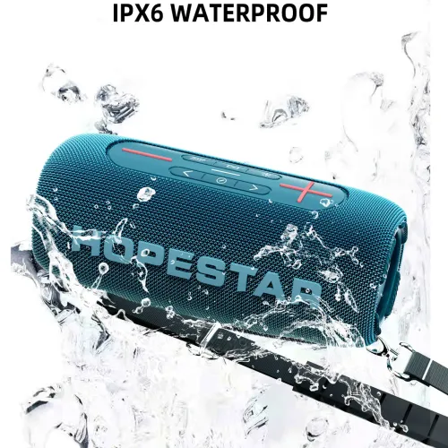 Портативна бездротова колонка Hopestar P32max, 55 W, 8800 mAh, Захист від вологи Ipx 7 Камуфляж - фото 4