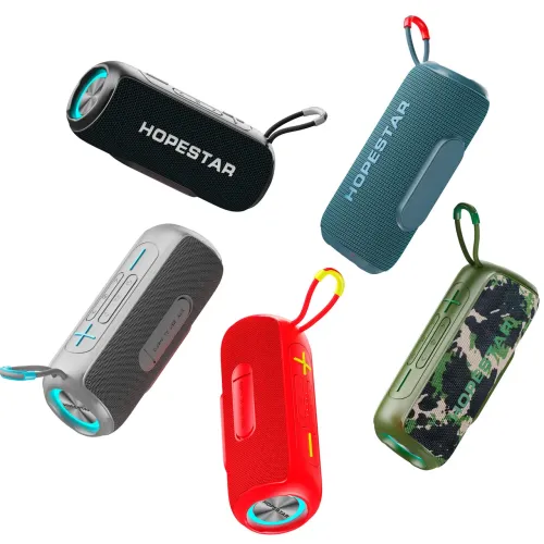 Колонка бездротова Hopestar p26, 10 W, 2400 mAh, Вологозахищена Ipx 7 Камуфляж - фото 2