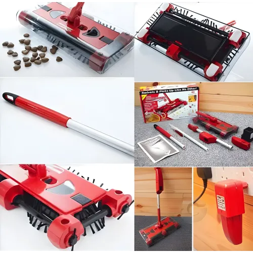 Электровеник для уборки дома Swivel Sweeper G6 - фото 4