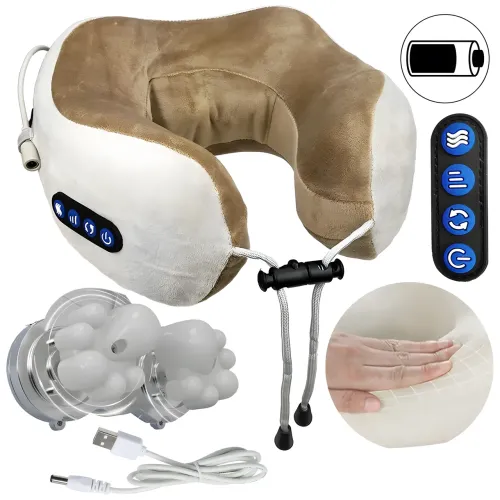 Массажная подушка для шеи Gelius Smart Pillow Massager GP-PM001 - фото 6