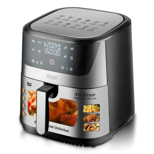 Аерогриль RAF R5351 Аерофритюрниця 1500w, 10L - фото 4