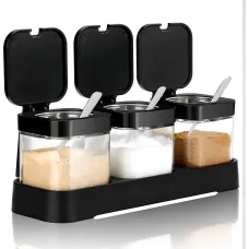 Набор баночек для хранения специй  Seasoning bottle set