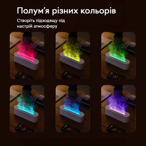 Увлажнитель воздуха портативный с эффектом пламени - фото 9