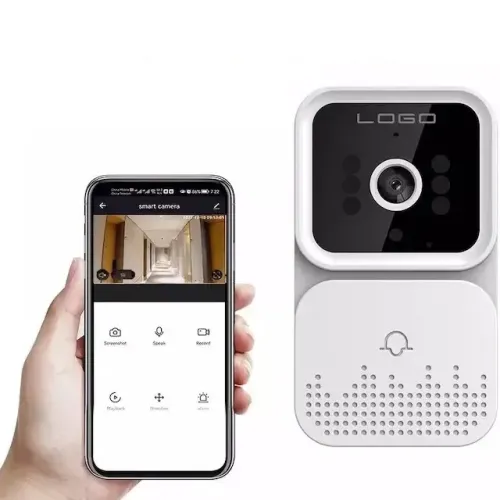 Дверной мини звонок с удаленным доступом M8 WIFI APP ULOOKA with bell - фото 5