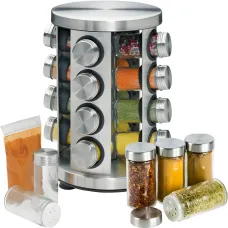 Подставка для специй Spice Carousel R66-16  Карусель на 16 емкостей на вращающейся подставке с баночками