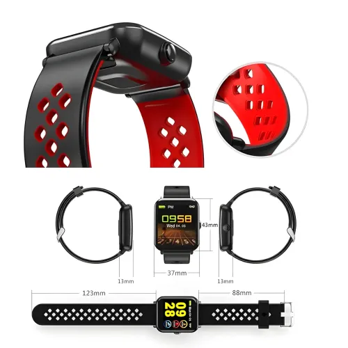 Умные смарт часы Smart Watch F5 Серый - фото 9