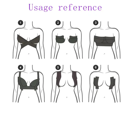 Тейп, лента для подтяжки груди пуш-ап невидимый pasties AND-2-10 - фото 6
