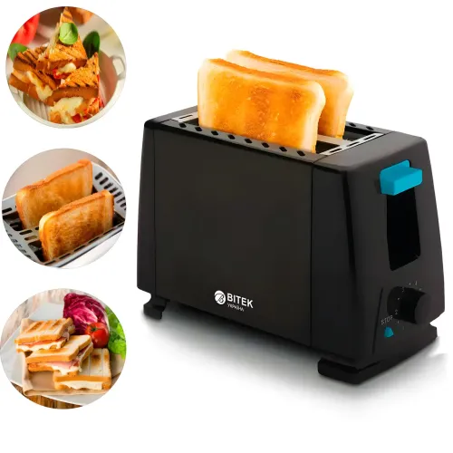 Тостер на 2 тоста 1000Вт 2 Slice Toaster BITEK BT-263