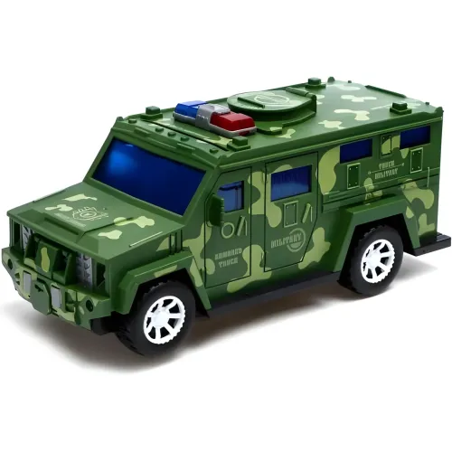 Детская игрушечная машина, копилка сейф Military Car Safe Box YJ847 - фото 4