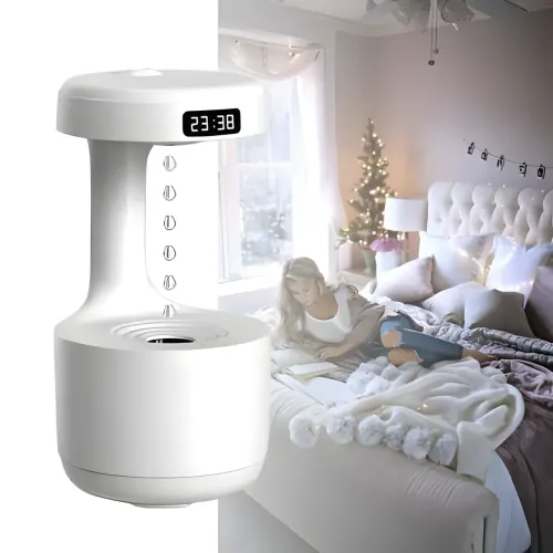 Антигравитационный капельный увлажнитель воздуха Anti Gravity Humidifier, 800 мл - фото 2