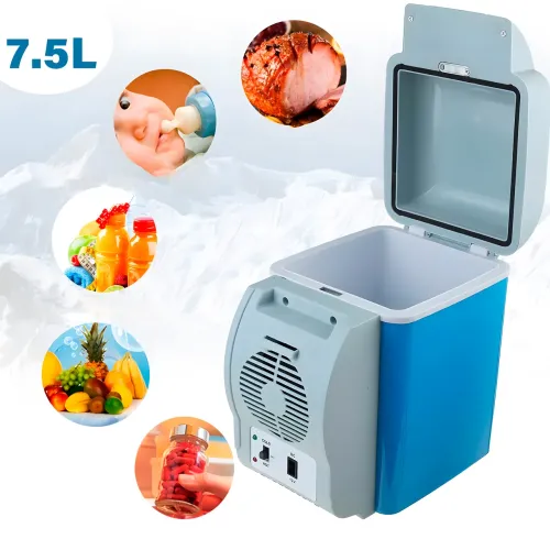 Портативный автохолодильник от прикуривателя 12V Portable Electronic Fridge Freezer PF-7535 на 7.5 л - фото 3