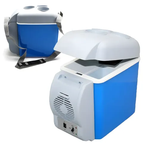 Портативный автохолодильник от прикуривателя 12V Portable Electronic Fridge Freezer PF-7535 на 7.5 л - фото 4