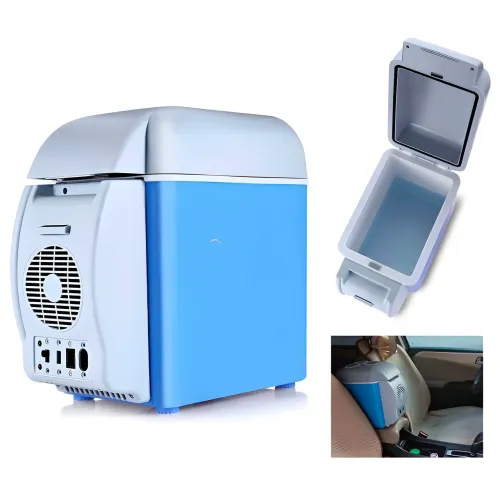 Портативный автохолодильник от прикуривателя 12V Portable Electronic Fridge Freezer PF-7535 на 7.5 л - фото 7