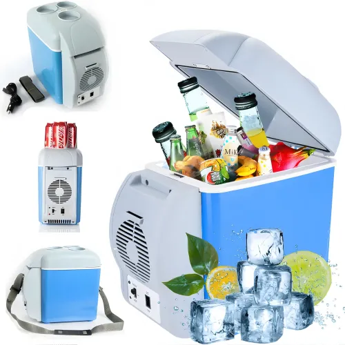 Портативный автохолодильник от прикуривателя 12V Portable Electronic Fridge Freezer PF-7535 на 7.5 л