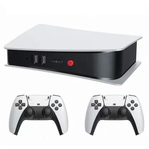Ігрова консоль, 2 бездротові джойстики. Приставка M5 HDMI з динаміком. Game box 4K FullHd. 64Gb/128Gb - фото 2