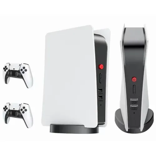 Ігрова консоль, 2 бездротові джойстики. Приставка M5 HDMI з динаміком. Game box 4K FullHd. 64Gb/128Gb