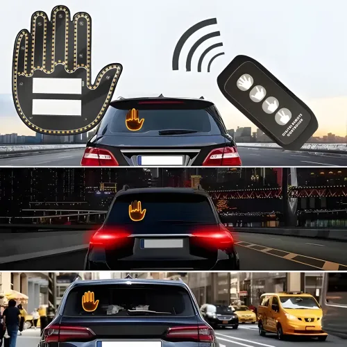 Світлодіодна рука LED-лампа з жестами для авто Hand Light з пультом керування - фото 5