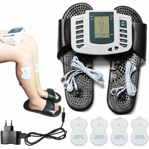 Массажные тапочки Digital slipper JR-309A. Электрический миостимулятор ног. Точечный импульсный массажер.