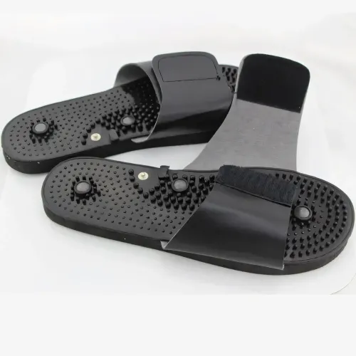 Массажные тапочки Digital slipper JR-309A. Электрический миостимулятор ног. Точечный импульсный массажер. - фото 3