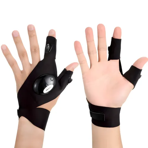 Перчатка со встроенным фонариком Glove Light перчатки с фонариком - фото 5