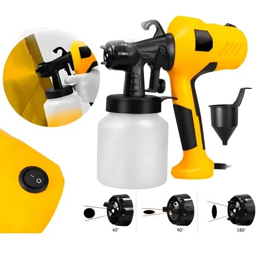 Электрический краскопульт Electric Paint Sprayer, 500W, 3 степени распыления, 800 мл - фото 3