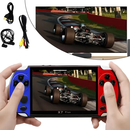Кишенькова ігрова приставка 16-bit PSP X7 Plus 5.1 дюймів 8 GB MP5 - фото 2