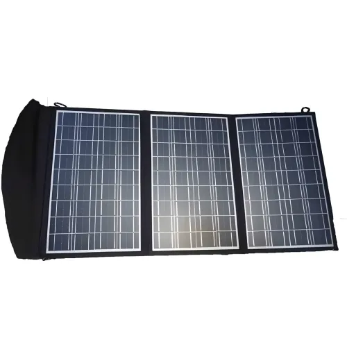 Складная портативная солнечная панель GD-ZD1845 45W 17.8V на 3 секции с USB - фото 7