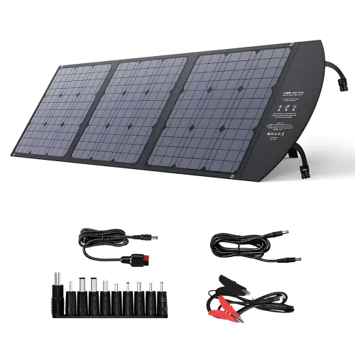 Складная портативная солнечная панель GD-ZD1845 45W 17.8V на 3 секции с USB - фото 9