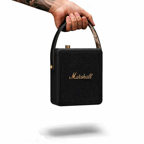 Портативна колонка MARSHALL STOCKWELL BT W2, Bluetooth 5.1, 1200 мАч, чорна ручка - фото 5